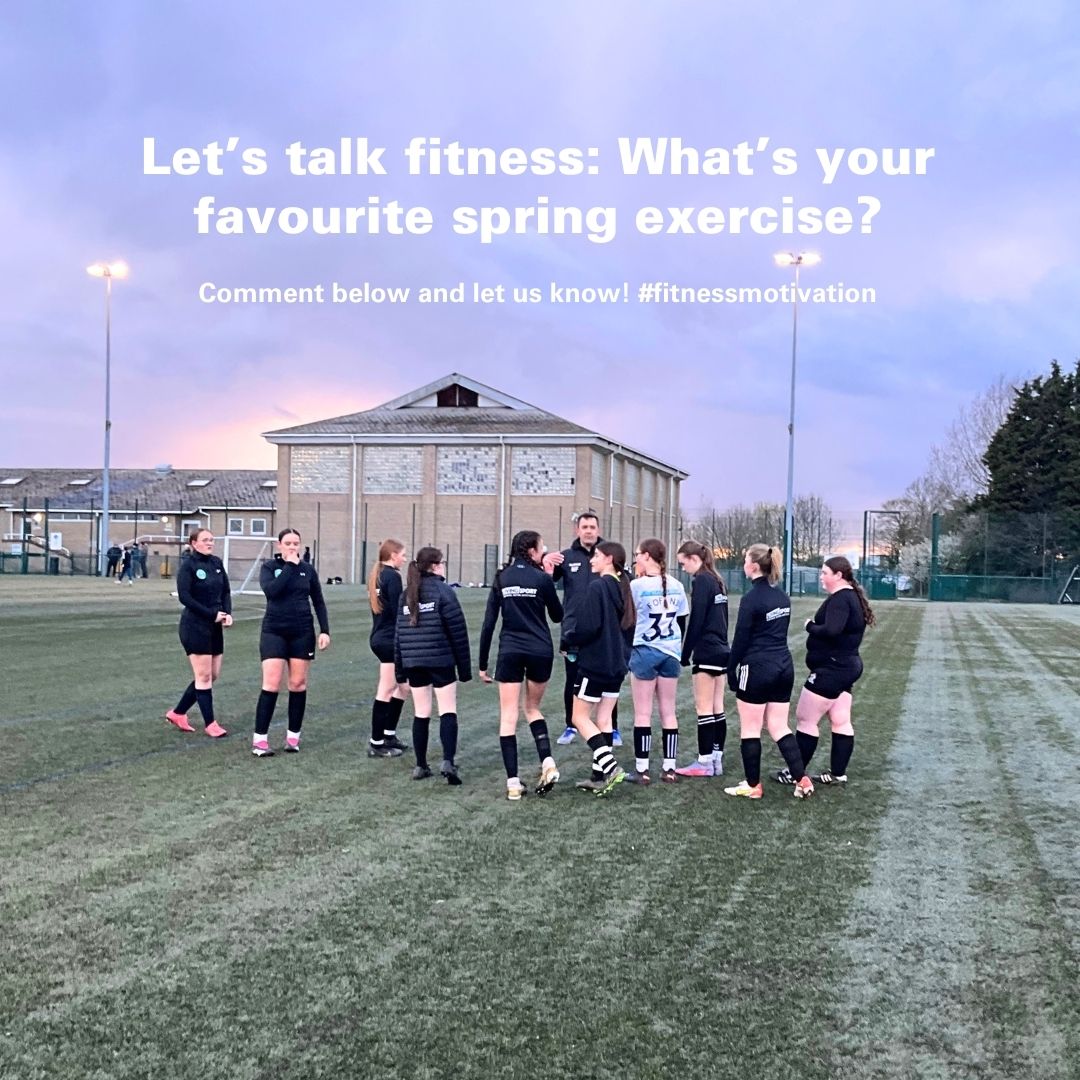 Let's get the energy flowing for this spring season! 🌟 We're curious – what's your favourite physical activity that gets you out? Is it a breezy jog, a lively dance, or a challenging workout, share your go-to with us. Together, let's make fitness fun! #FavoriteWorkout