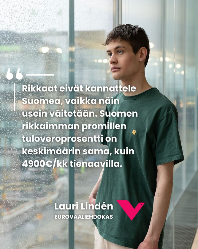 - Uudet tuotantolaitokset,
- yritykset,
- tehtaat,
- kaivokset,
- teknologia,
- innovaatiot &
- uusien innovaatioiden ensimmäiset ostajat.   

Kaiken tuon rahoittaa/tekee nimenomaan rikkaat. Suomen ongelma on, että meillä aivan liian v ä h ä n rikkaita.  #vasemmisto #rikkaat