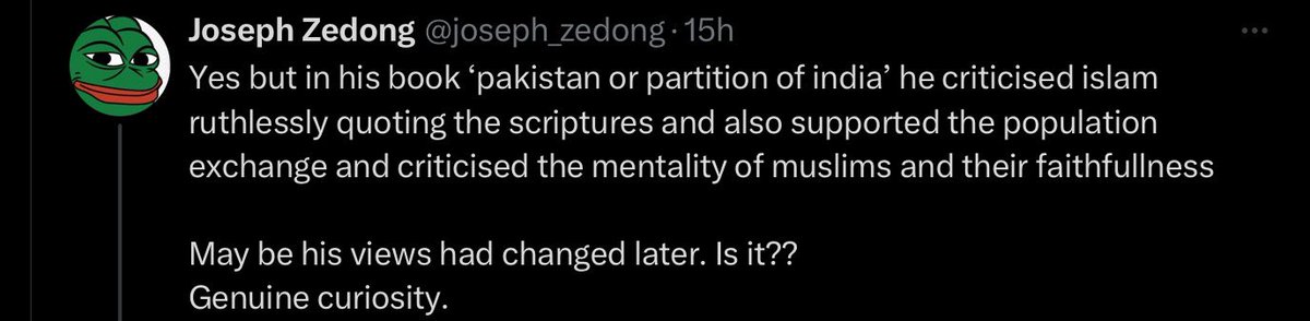 Many people asked me this question that if Ambedkar wanted to convert to Islam initially, why did he later wrote against Islam in his book Pakistan & Partition? When did he change his views? What made him change his stand against Islam? THREAD 🧵 Story behind Ambedkar’s change…