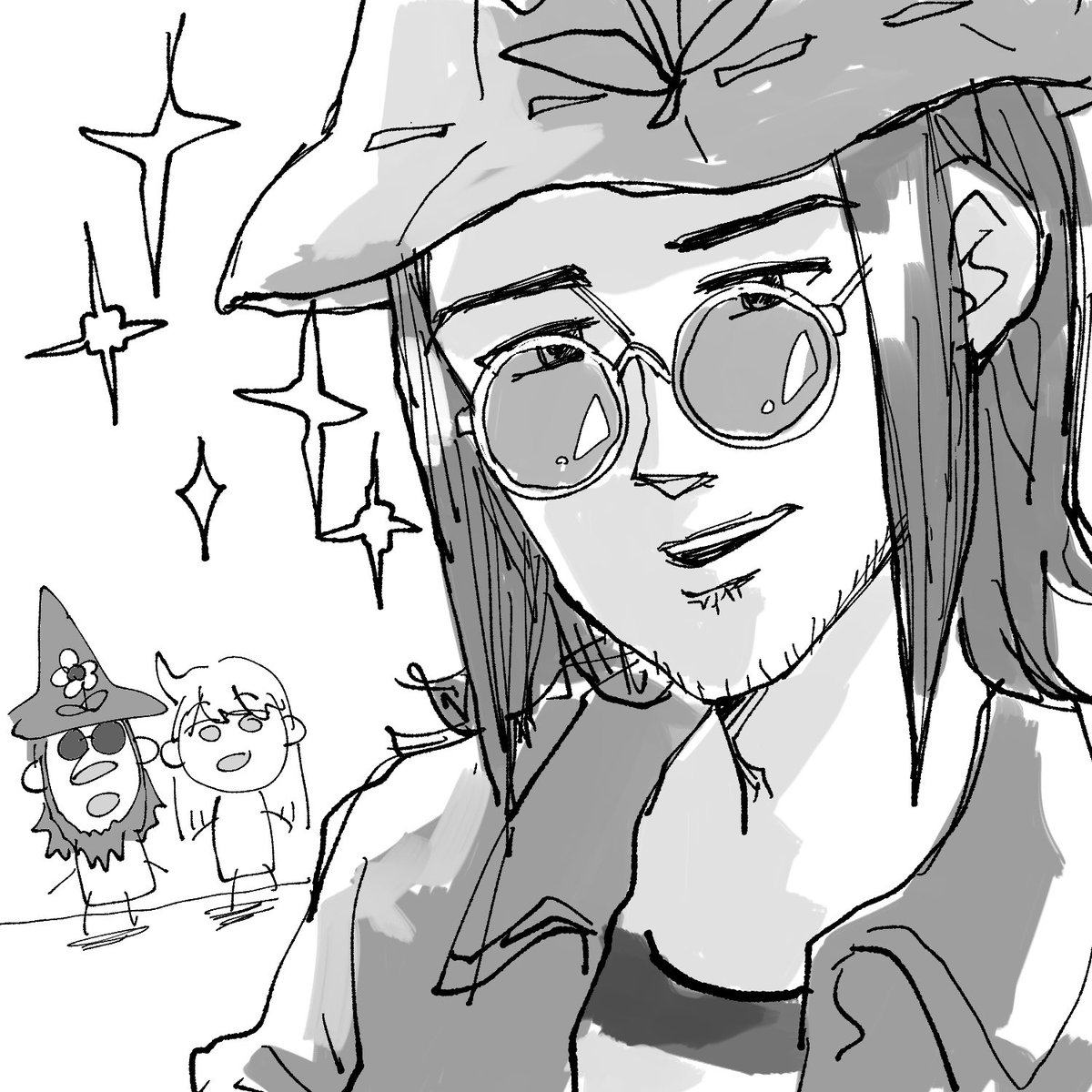 久しぶりに筆をとったら楽しかったので✍️