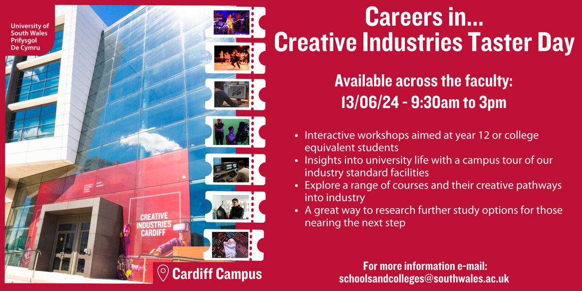 An opportunity for students to explore the different career pathways and options in Creative Industries. - Animation and Games - Design - Drama and Performance - Fashion - Film - Media and Journalism - Music - Photography Book here: tinyurl.com/bdesxenz