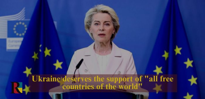 🇺🇸🙏 Ursula von der Leyen called on the US Congress to approve a large-scale aid package to Ukraine. According to her, further delay with the bill 'will harm not only Ukraine, but also the Atlantic alliance as a whole.' 

🇺🇦 Ukraine deserves the support of 'all free countries of…