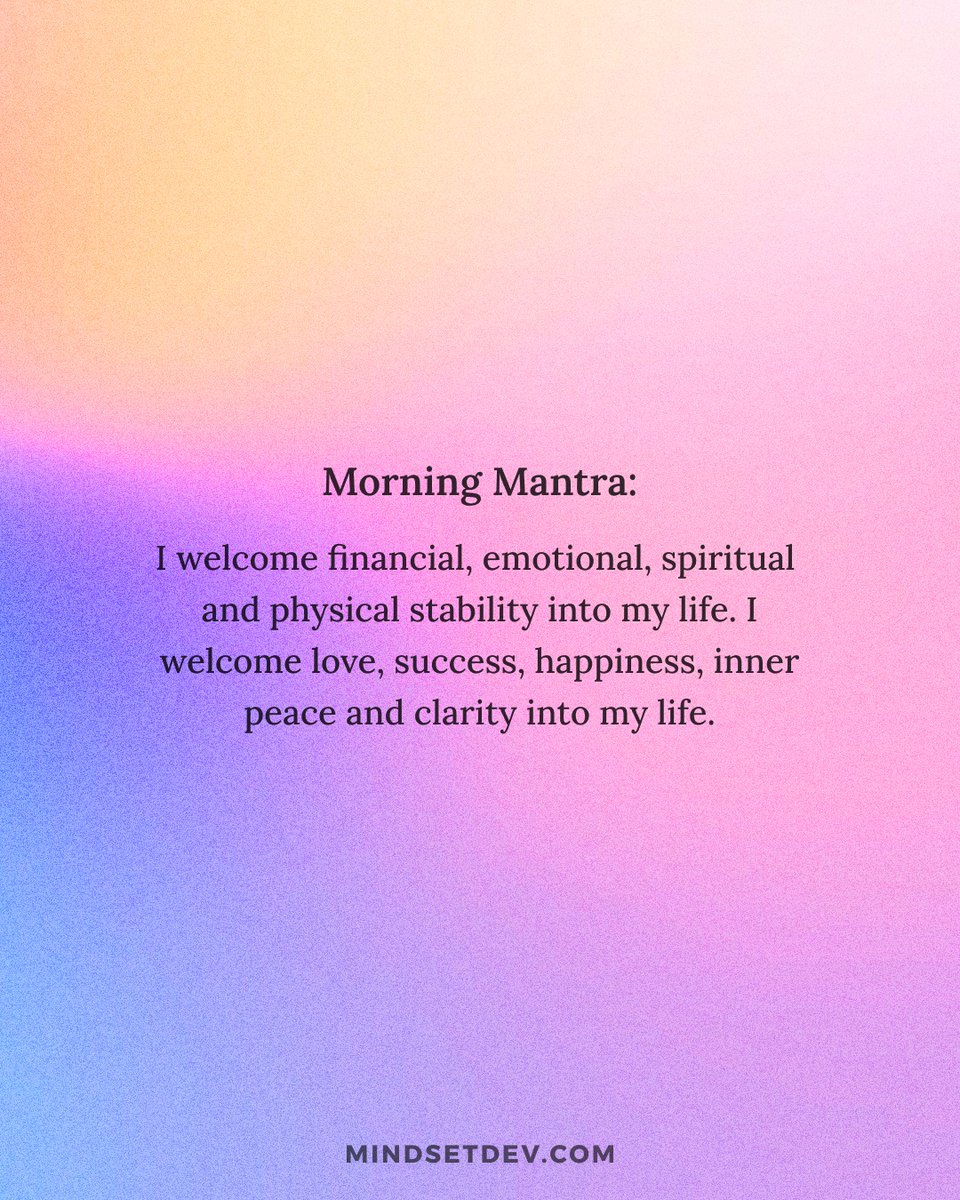 Affirm with this, and live the life that you’ve always desired.