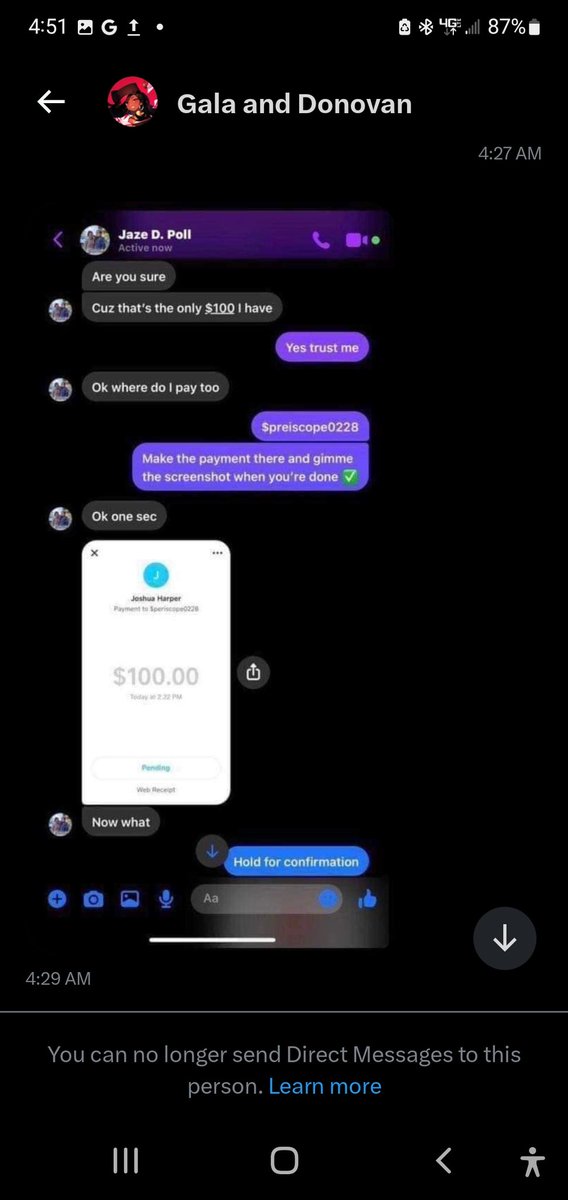 jack_flame_'s tweet image. Be careful @Fierypxssion22 has been been hacked, they tried the 3000 scam and then blocked me when I threatened to expose them