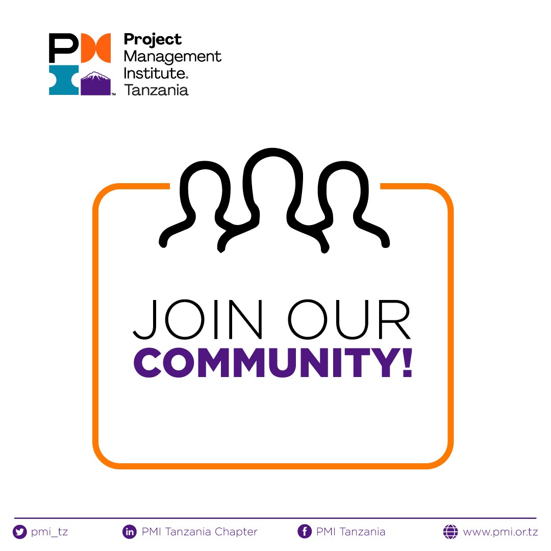 pmi_tz's tweet photo. Join @pmi_tz  and journey towards project management excellence.

@PMInstitute @africa_pmi https://t.co/4F5NfzJjbn
