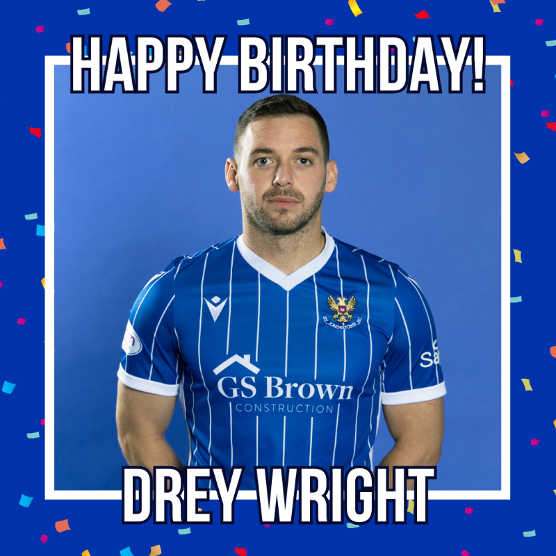 🎉 Happy Birthday, Drey Wright! We hope you have a great day.