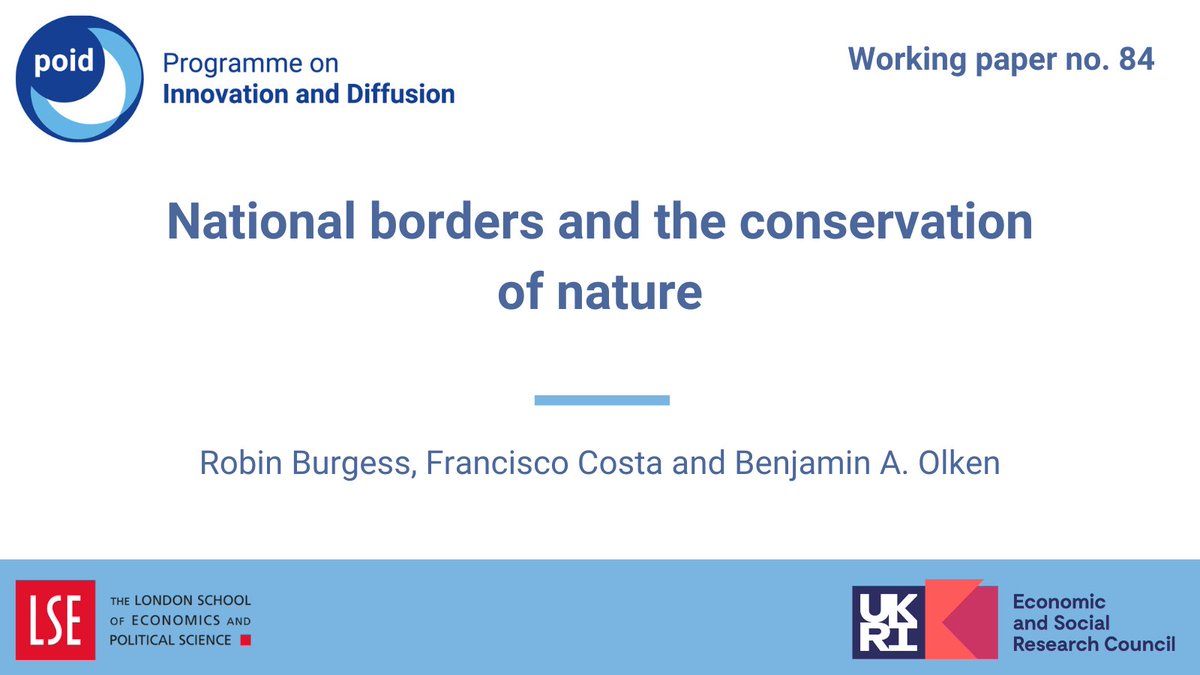 There are significant fluctuations in deforestation rates at the Brazilian border, corresponding to changes in the enforcement of environmental regulation policies, find Robin Burgess @_FranciscoCosta and @Ben_Olken Read: ow.ly/uGET50Rf0pq