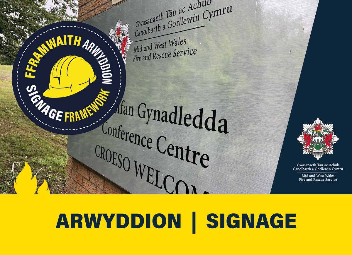 Mae ATACGC yn gwahodd cyflenwyr i dendro am gyflenwi a chynnal Arwyddion Mewnol ac Allanol. -- MAWWFRS Authority are inviting suppliers to tender for the supply Internal & External Signage. For more information, visit: pulse.ly/ei3g2anugr Closing date - 22/04/2024