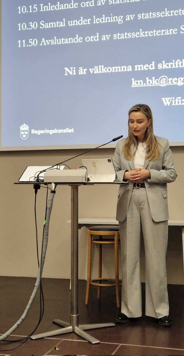 Deltar i EU-sakråd om EUs industripolitik &amp; långsiktiga konkurrenskraft. Lyfter fram inspelet från <a href="/Ingenjorerna/">Sveriges Ingenjörer</a>. Hållbarhet som 🇸🇪 konkurrenskraft, stabil energiförsörjn, omställning, kompetensförsörjn, social dialog, betydelsen av högteknologisk tillverkning, FoI miljöer mm.