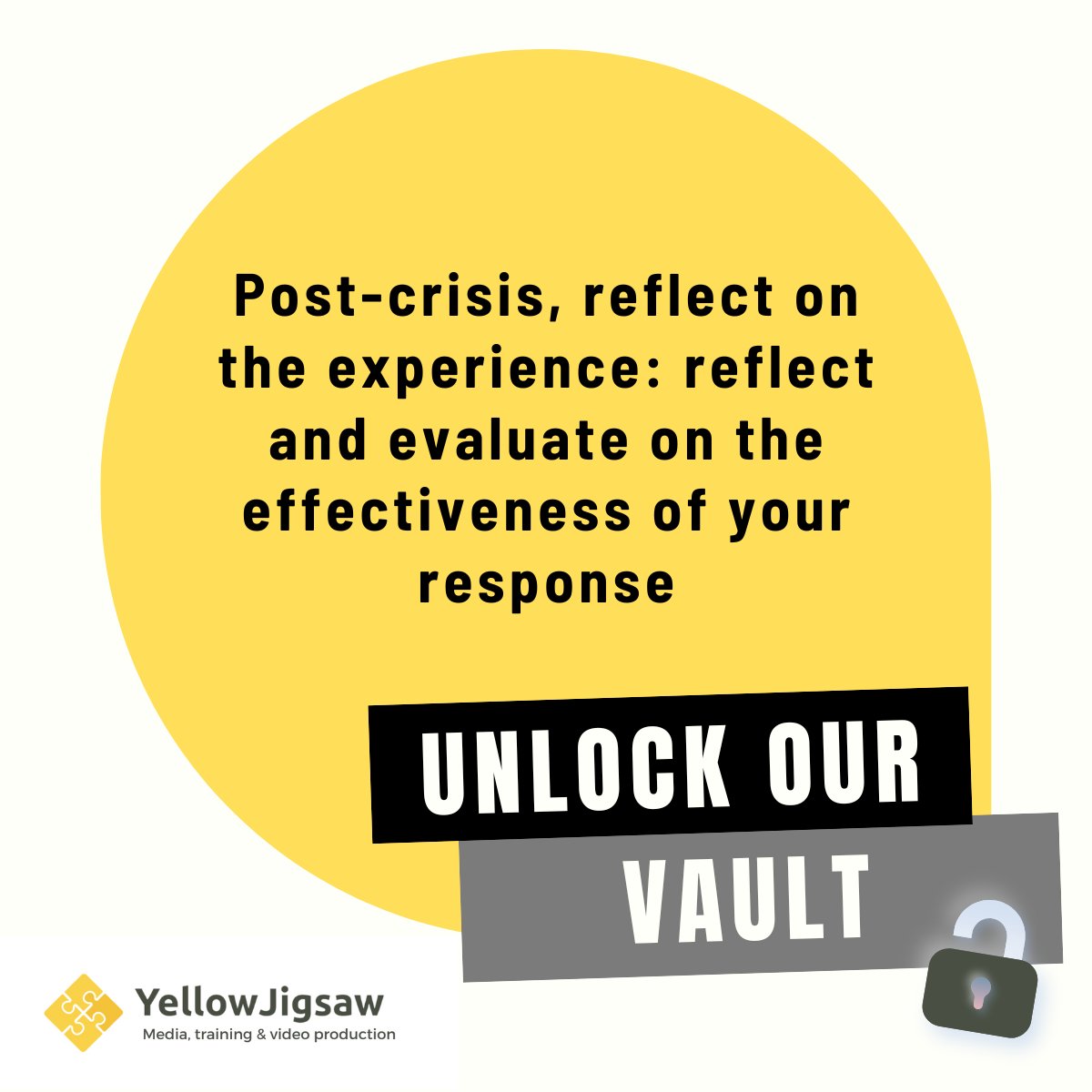 Are you prepared for when things go wrong? Don't miss out on our free vault of expert guides – ignite your inner media star and start your journey to media success today! 🌟 yellowjigsaw.co.uk/vault/