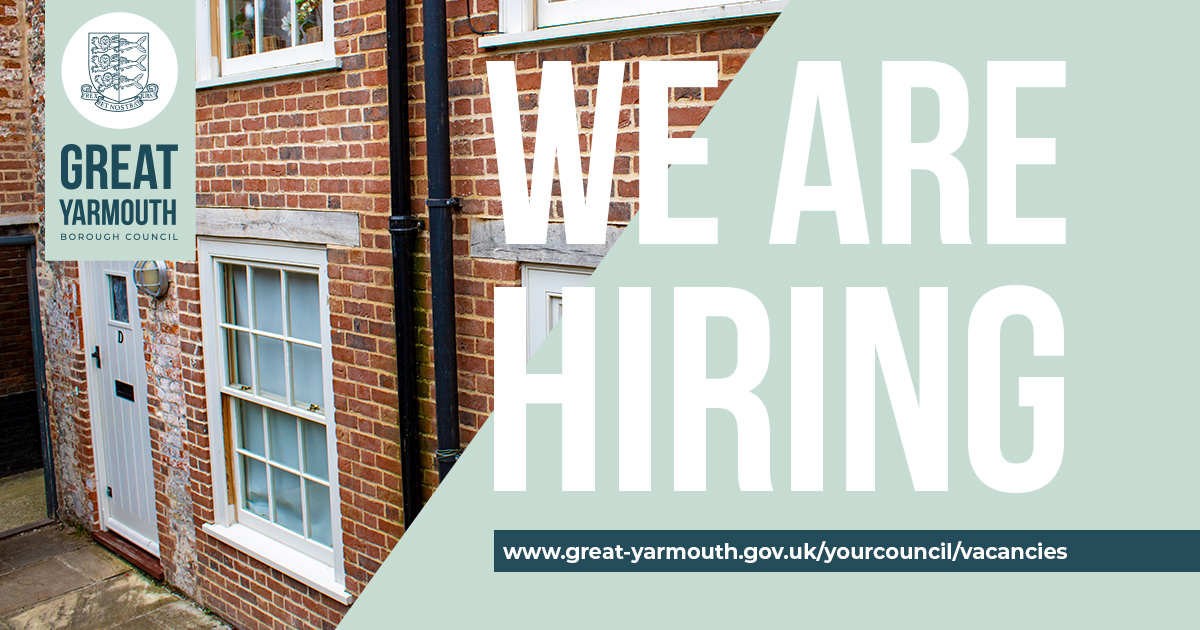 📢Accommodation Support Officer📢 Fixed Term - March 2025 37 hours per week £27,334-£29,777 Closing date: 16 April 2024 Interviews: 22 April 2024 For more information and to apply, please visit - great-yarmouth.gov.uk/jobs #recruitment #gybc #greatyarmouth #newopportunity #gyjobs