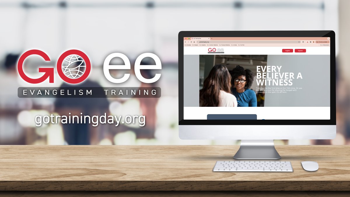 EEvangelism's tweet photo. Go Training day, in partnership with the GO Movement, is coming up! On April 27th, GO Movement's Training Day will provide opportunities to train and prepare people to share their faith.
Visit https://t.co/h4Tx8Hgxk9 to get trained!
#eeworks #GOMovement #evangelism #witness https://t.co/5w7e1DXv2L
