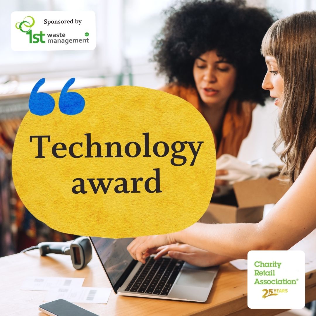 The Technology Award celebrates the most innovative use of technology to achieve a particular objective that has had a positive impact on a charity retailer’s business. 💻 Nominate your tech projects by 22nd April, here: charityretail.org.uk/technology-awa… #CharityRetailAwards #CharityShop