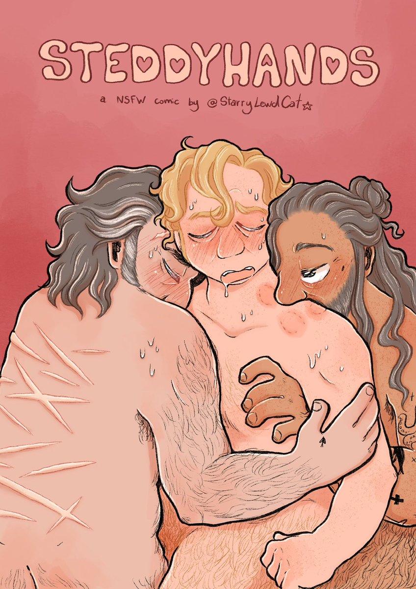 It’s here!!
I’ve drawn a 10 pages comic about bottom trans Stede 💖💦
You can buy the uncensored pdf here: 
starryredcat.itch.io/steddyhands-co…

#BottomStedeWeek #ofmdnsfw