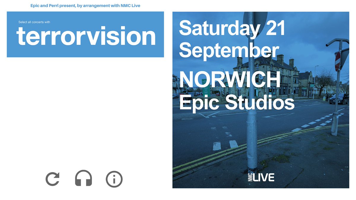 📣 JUST ANNOUNCED: @terrorvision are coming back with a new album and a new tour, catch them in Norwich this September Tickets on sale Fri 19th Apr @ 10am 🎫 ow.ly/VikW50RcjBp