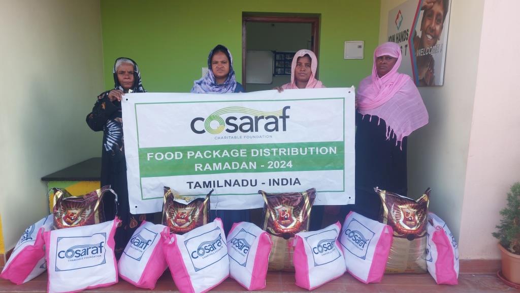 As Ramadan has come to an end our partners have begun to share the impact of their Ramadan feeding programmes. Join Hands Trust, our dedicated partner operating in India, has supported 250 needy families with hampers this Ramadan. Read more: ow.ly/sInY50RcYrq #COSARAF