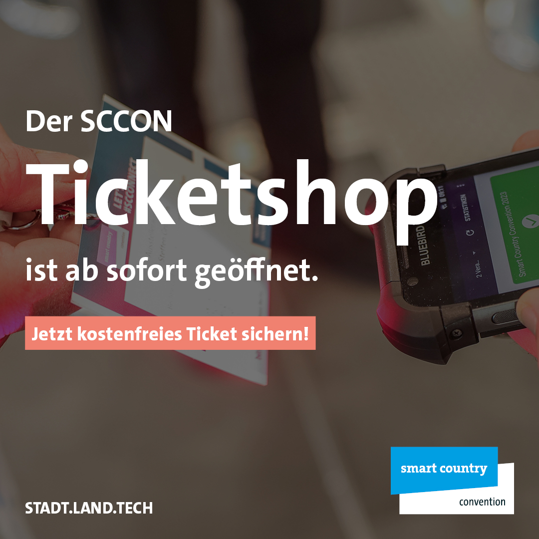 Es ist so weit: Der #SCCON24 Ticketshop ist geöffnet! Sichern Sie sich jetzt Ihre kostenfreien Tickets und seien Sie dabei, wenn wir vom 15.- 17. Oktober 2024 die Zukunft des digitalen Wandels in Verwaltung, Wirtschaft und Politik gestalten. ➡️smartcountry.berlin/de/besuchen/ti…