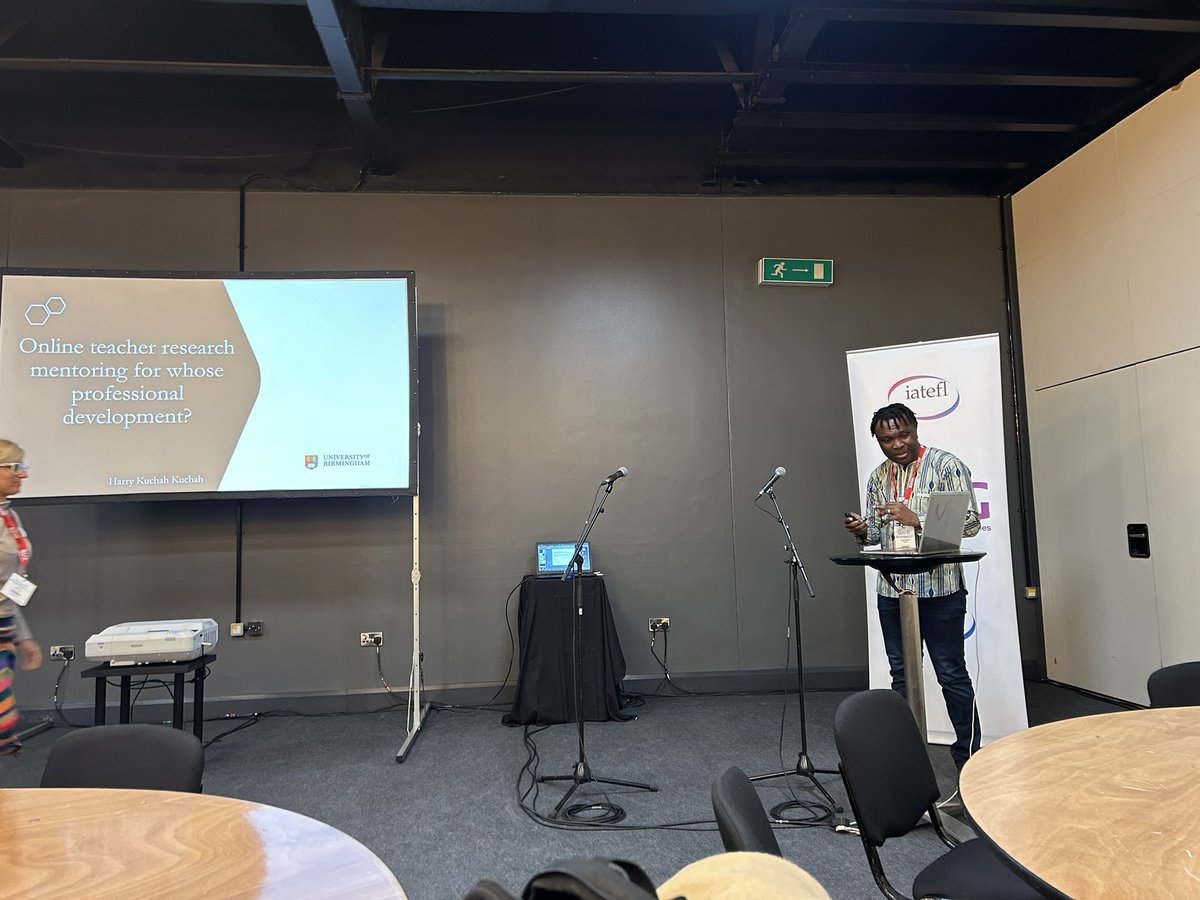 Joint LTSIG &amp; ReSIG PCE starting now! Plenary speech on online teacher research mentoring. Practitioner research is a central commitment of professional practice and development. <a href="/iatefl_ltsig/">IATEFL LTSIG</a> #iatefl2024