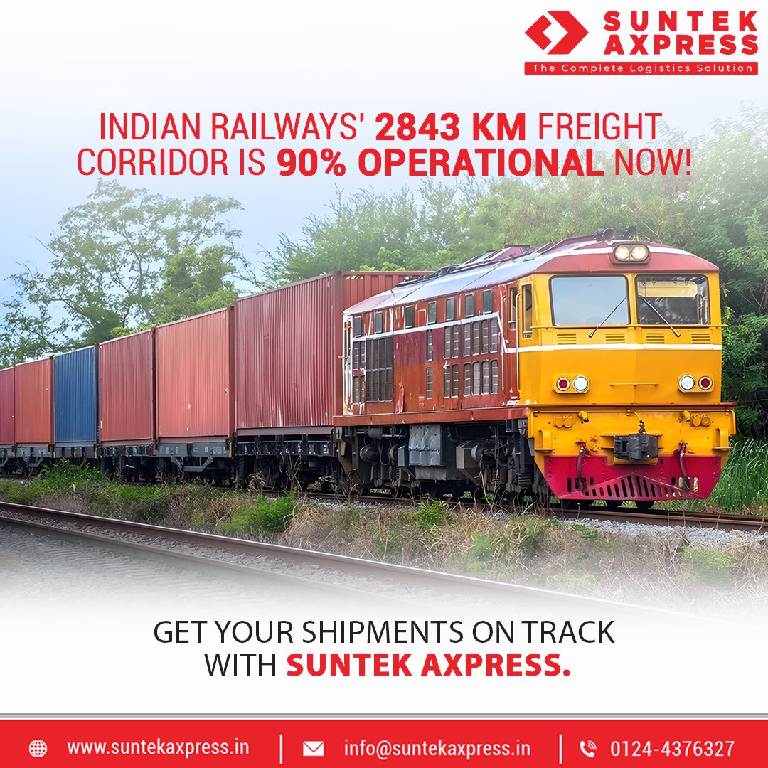Transforming the nation's logistics! Enhancing connectivity for seamless freight transportation. Exciting times ahead with Suntek Axpress!

#SuntekAxpress #logistics #logisticservices #railtransportation #supplychain #logisticssolutions #3PL #4PL #logisticscompany #cargosolutions