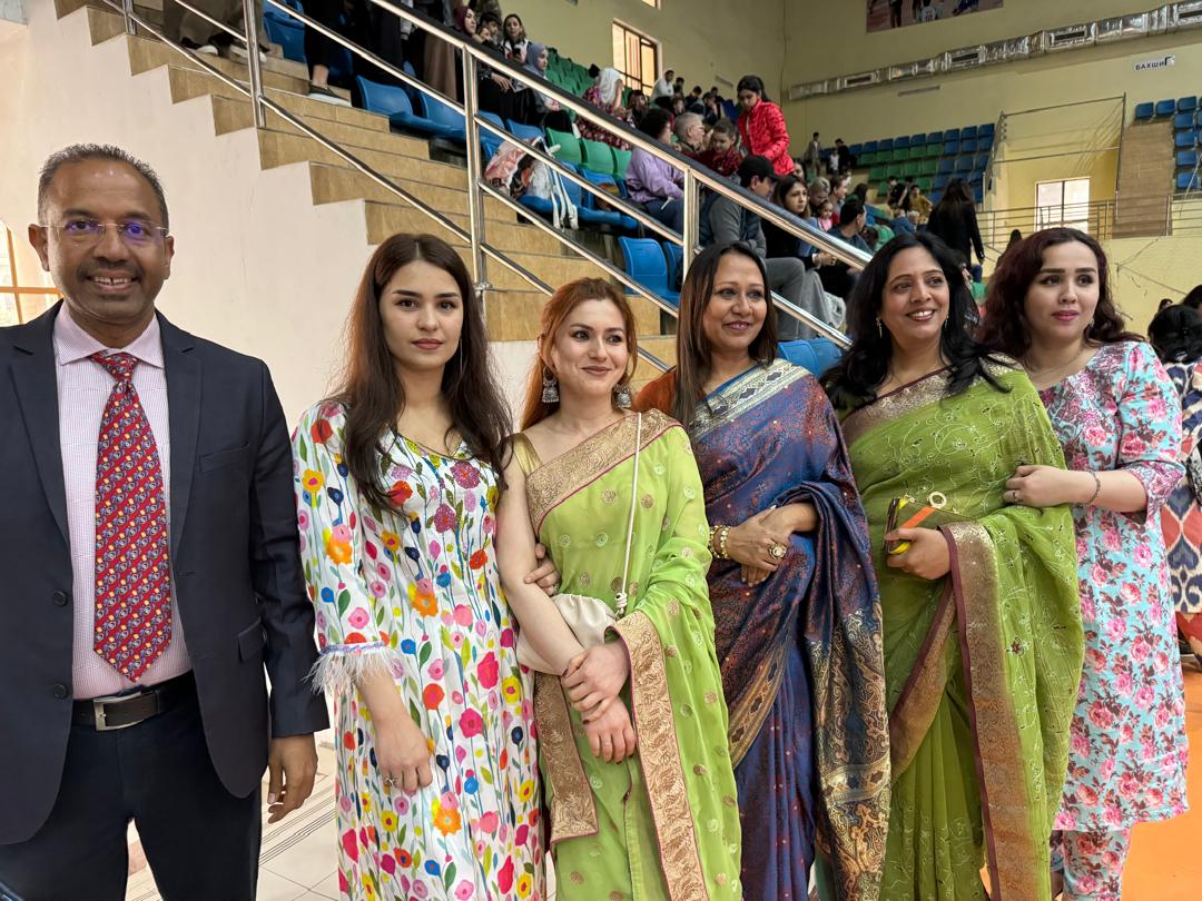 Swami Vivekananda Cultural Center, Embassy of India in Dushanbe performed two beautiful dances at the event organized by Embassy's empanelled Contofield International School, Dushanbe on 13 April, 2024. @IndEmbDushanbe @iccr_hq