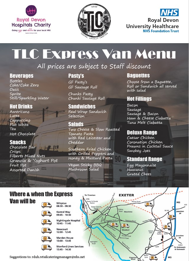 Keep an eye out for the colourful and newly wrapped mobile catering vehicle which is back on the road today with a revised and improved product range.