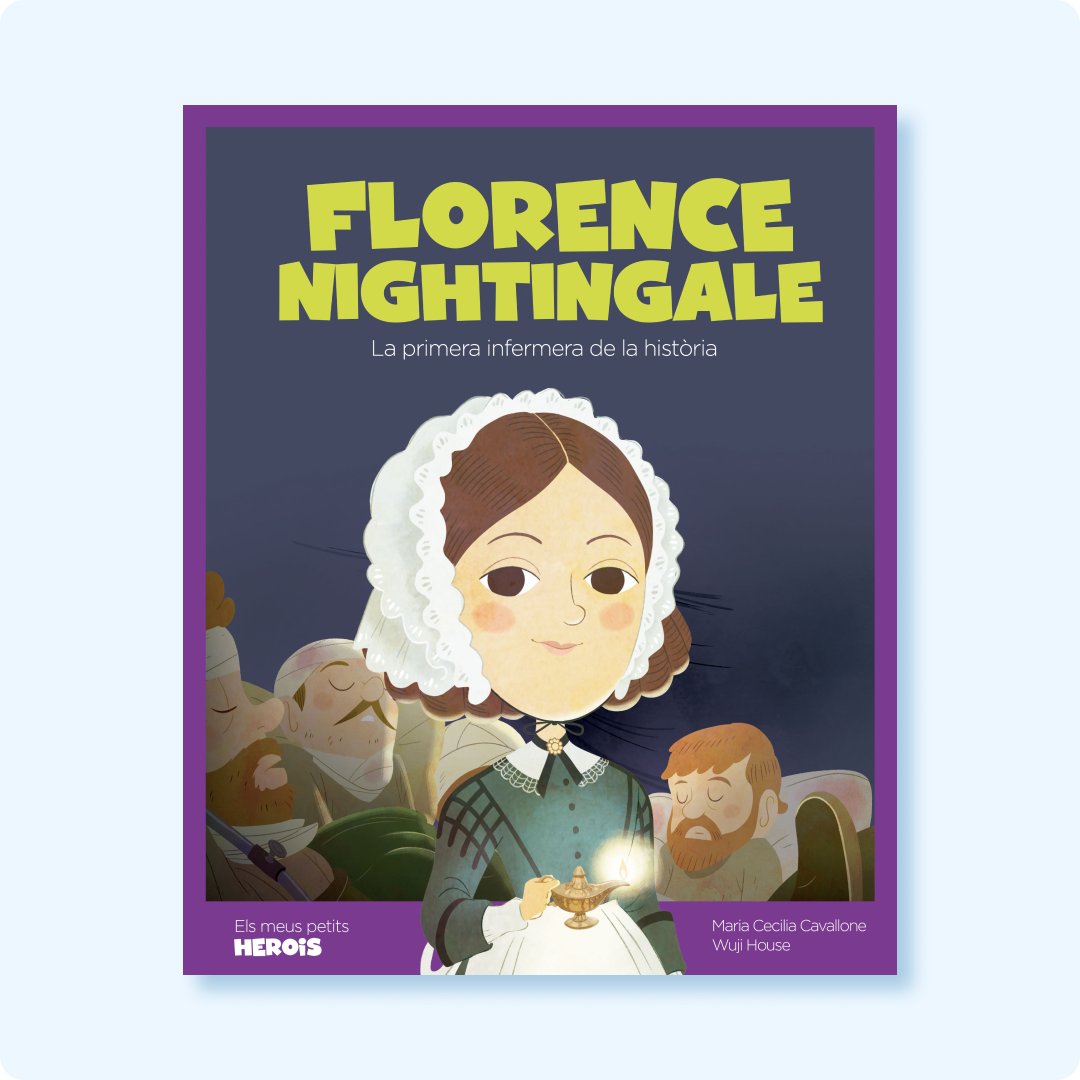 Ideal per donar a conèixer al públic infantil la vida de #FlorenceNightingale, pionera de la infermeria i de l'atenció sanitària basada en l'evidència. Un captivador llibre de @ShackletonBooks amb il·lustracions vibrants i una narrativa accessible. #Infermeria #StJordiIDIAP