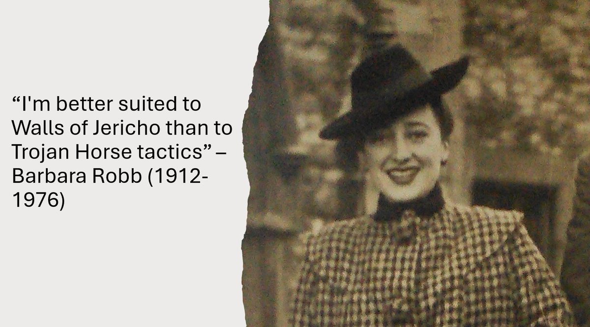 This Day in Social Work History ⌛️

15th April 1912 - Campaigner Barbara Robb born in Yorkshire. Campaigned for rights of older people, founder of AGEIS, and editor of Sans Everything: A Case to Answer (1967), that included chapters and input from social workers.