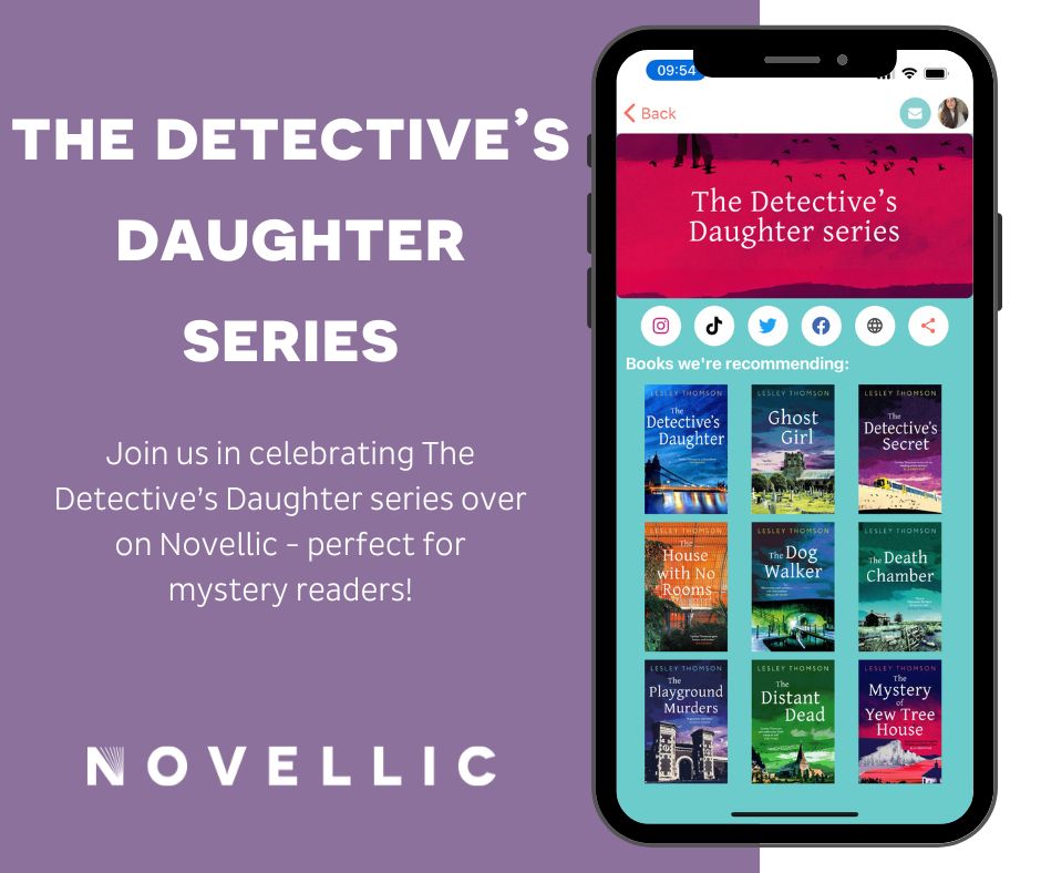 Mystery readers assemble! 🔍 We're celebrating The Detective's Daughter Series, a thrilling and inventive mystery series. Browse, add to TBR or shop at an independent bookstore in just a few clicks on Novellic! #thrillers #mystery #mysteryseries @HoZ_Books