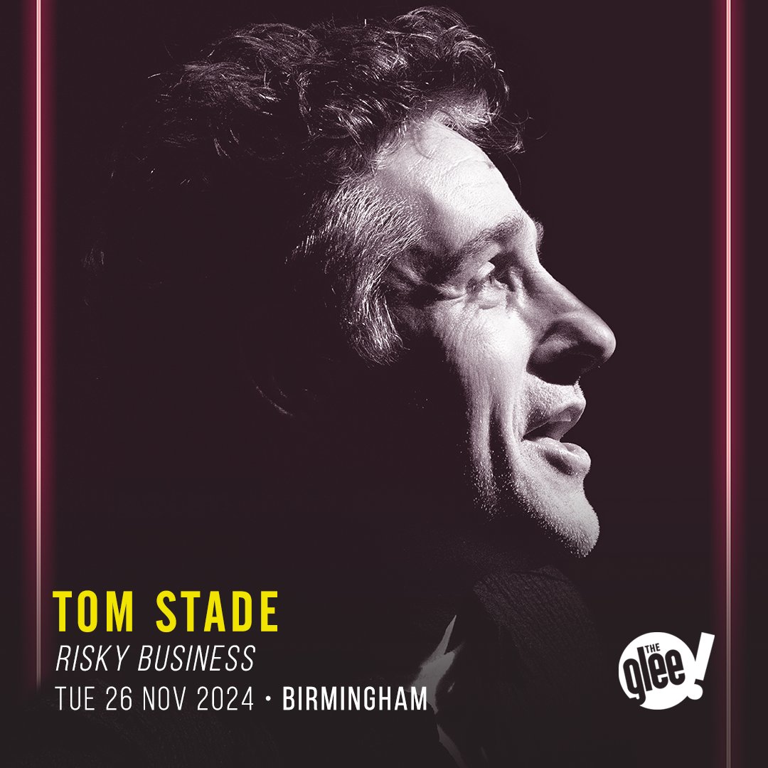 📢SHOW ANNOUNCEMENT: Join the independent spirit and irrepressible force of nature @TomStadeComic at The Glee Club on Tue 26th Nov It’s a risky business navigating the tightrope of today’s times but Tom’s approaching it with his usual gusto 🎟On general sale 10am Fri 19th April