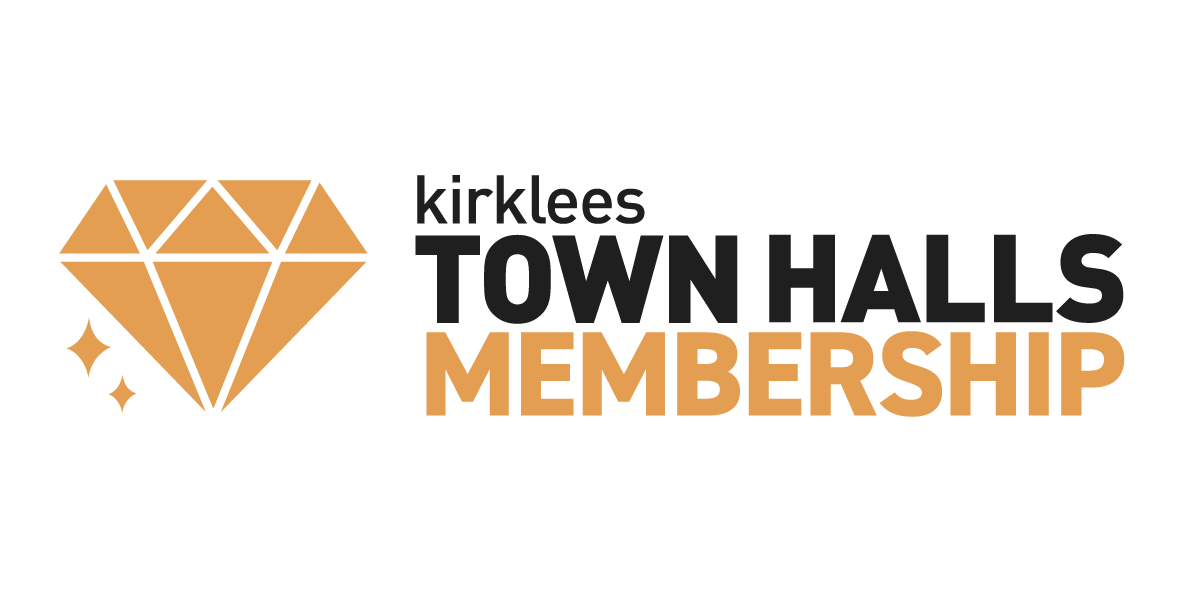 📢 Become a member of Kirklees Town Halls today to support your Town Halls and benefit from discounted tickets and special offers. With 5 levels of membership to choose from, including free and paid-for options, there's something for everyone. More info bit.ly/3JjtHby