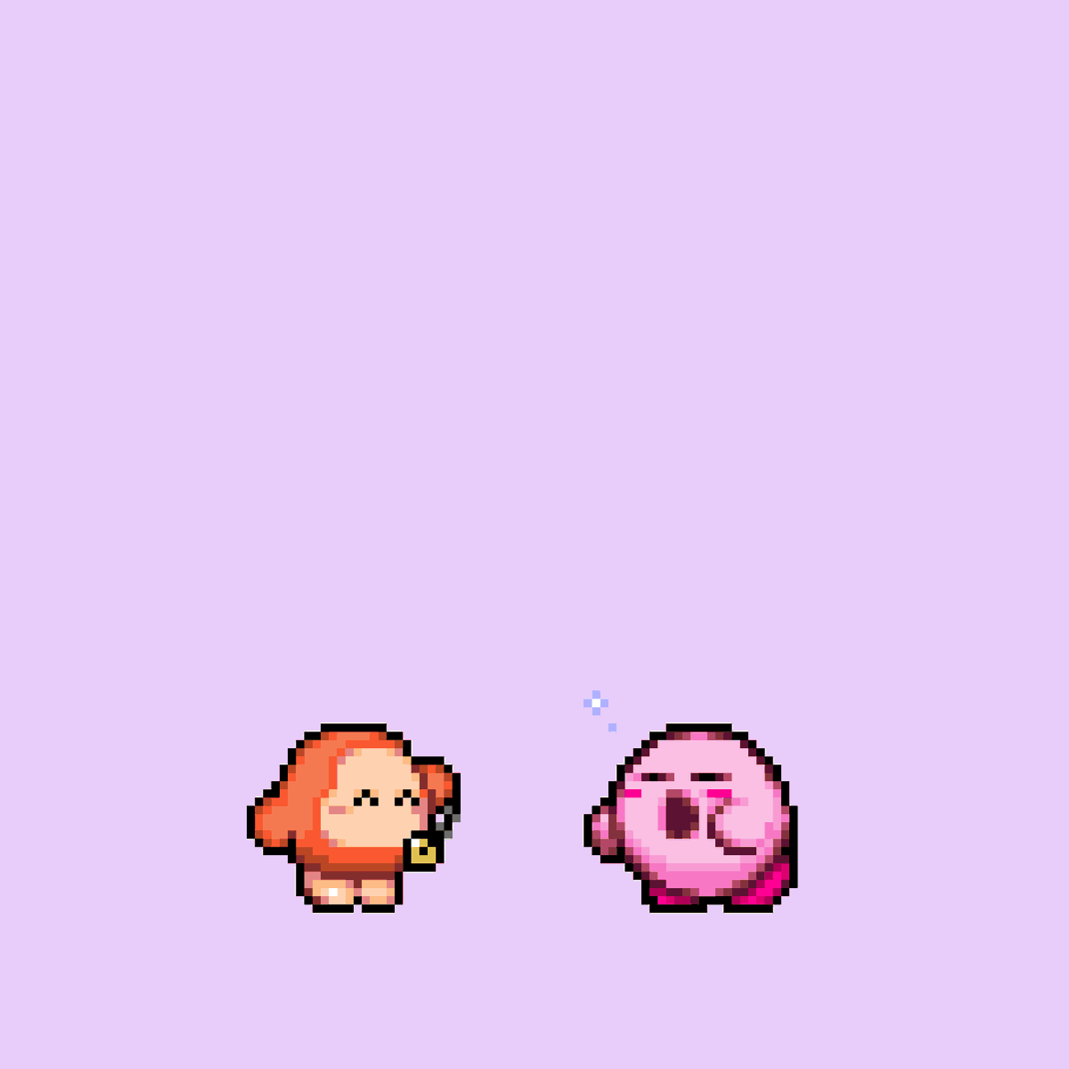 カービィ 「◆あなたは だんだん ねむくなる 」|でんでんむりのイラスト