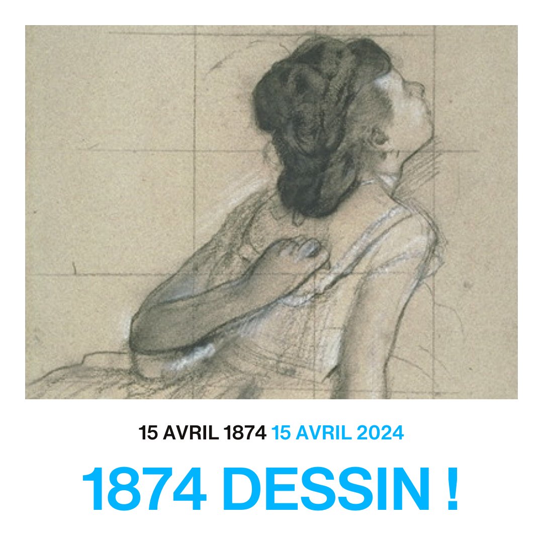 L'accrochage "1874 Dessin !", présenté au musée, dévoile une sélection d'œuvres graphiques.
👉 bit.ly/1874Dessin

De Degas à Pissarro en passant par Boudin, elle est à l'image de la grande variété de création de cette année 1874.

#150Impressionnisme