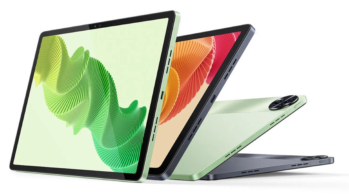 FoneArena's tweet photo. #realmePad2 Wi-Fi version with 11.5" 2K 120Hz display, quad speakers launched in India for Rs. 17,999 https://t.co/5fjerrbnQD https://t.co/Uwm0RSv2Au