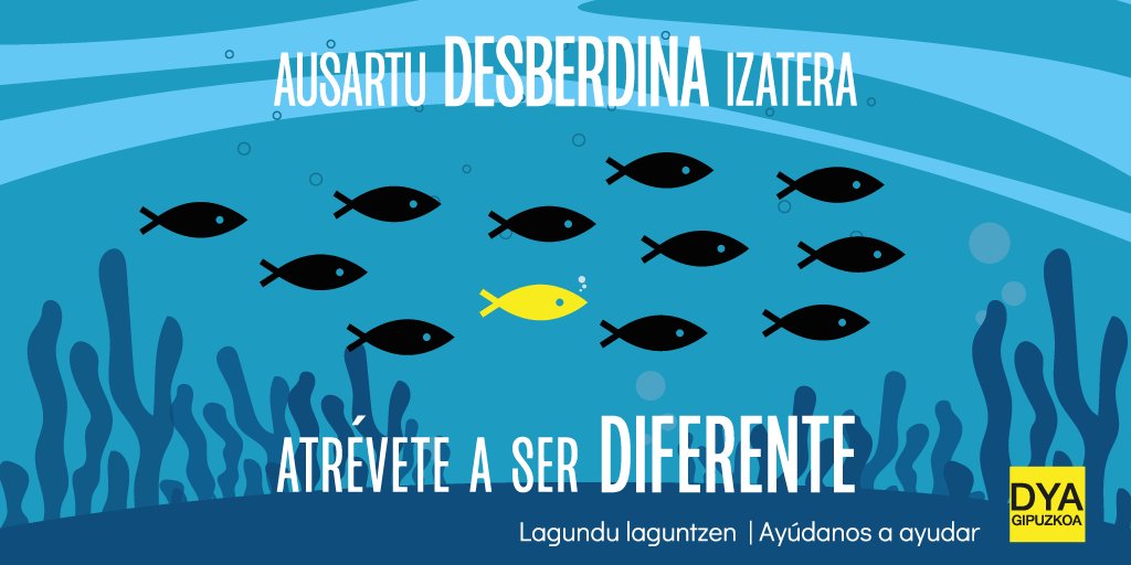 Lagundu laguntzen. Zure parte-hartzea eta ekarpena ezinbestekoak dira oraindik. | Ayúdanos a Ayudar. Tu participación y ayuda siguen siendo imprescindibles. #DYA acortar.link/edLXYO| acortar.link/TG6szF