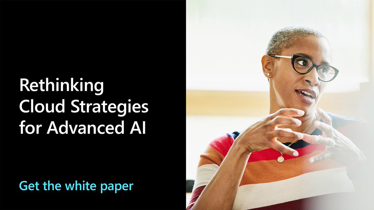 Increase productivity and optimize costs by preparing for emerging AI technologies.
 
Read this Harvard Business Review Analytic Services white paper for more details: msft.it/6017chiBX