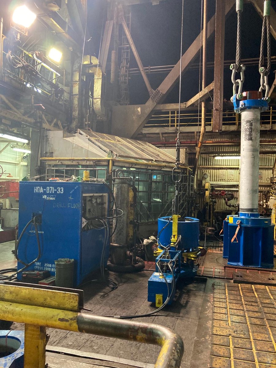 Oil States has been supplying high-pressure drilling risers based on our Merlin™ connector for over 40 years, with 50+ installations around the world currently.  #oilstates #merlinconnector #oilandgas #offshore