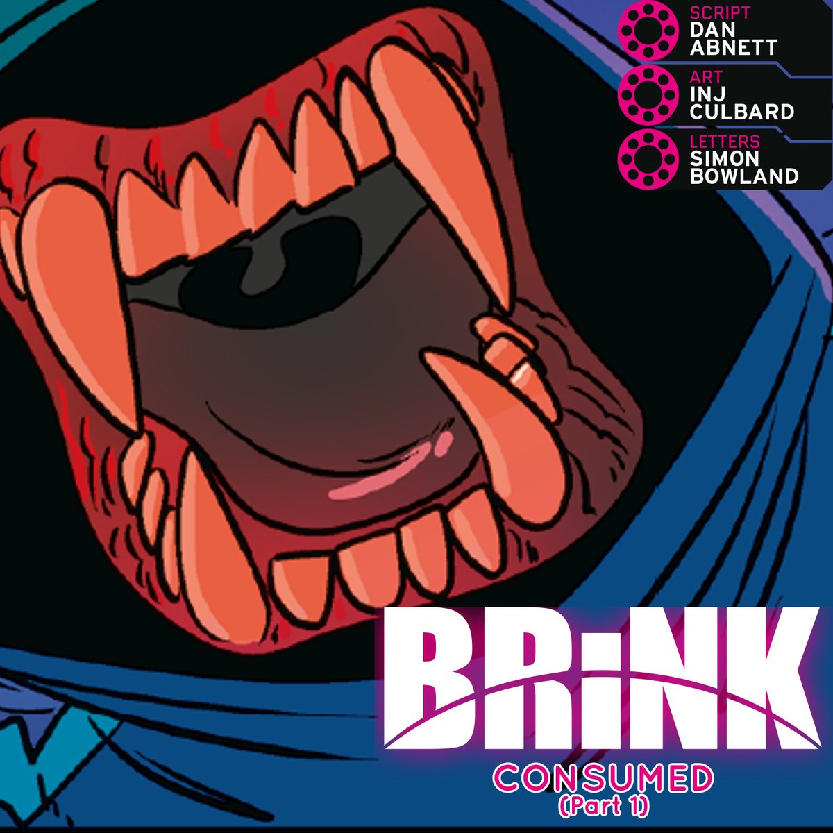 2000 AD Prog 2378 is out on 17th April - featuring BRINK: CONSUMED, part one by:

📝 Script: <a href="/VincentAbnett/">Dan Abnett + Nik</a>
✏️ Art: <a href="/injculbard/">I. N. J. Culbard</a> 
💬 Letters: <a href="/SimonBowland/">Simon Bowland</a> 

Subscribe now and get zarjaz free gifts ➡️ bit.ly/2Ws04uc