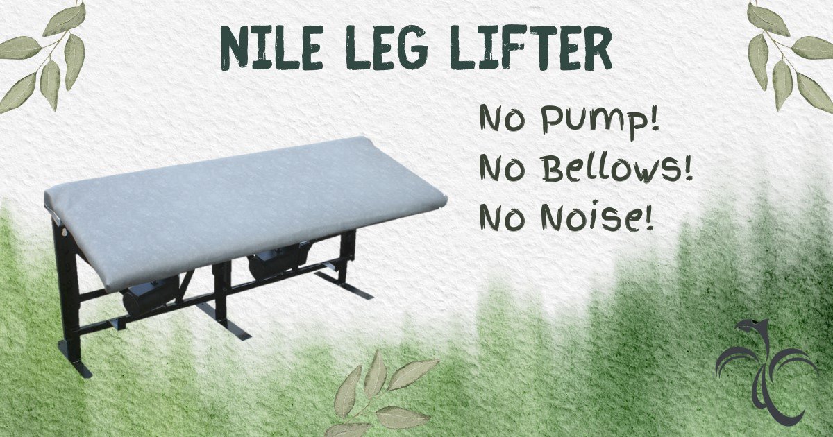 The Nile Leg Lifter
No Pump – No Bellows – No Noise! #sleepwell #BetterSleep #disabilitypride #UpgradeYourSleep #disabilitysupport #disabilityawareness