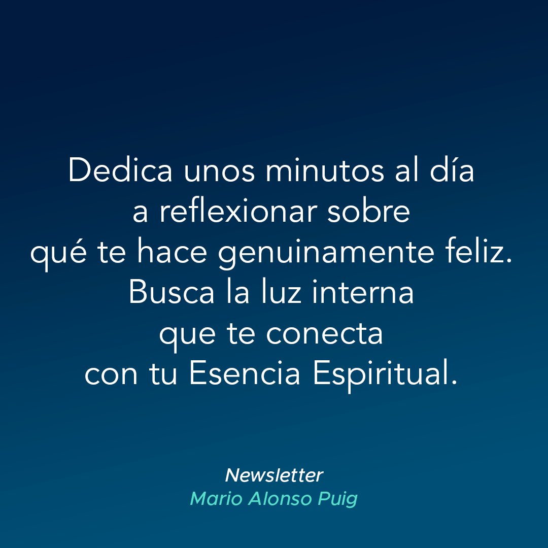 Más allá de lo externo, busca esa luz interna, esa chispa que te conecta con tu Esencia Espiritual. Podría ser a través de la meditación, escribiendo un diario o, simplemente, caminando en silencio. Con este pequeño acto, comenzarás a experimentar una nueva percepción de la vida.