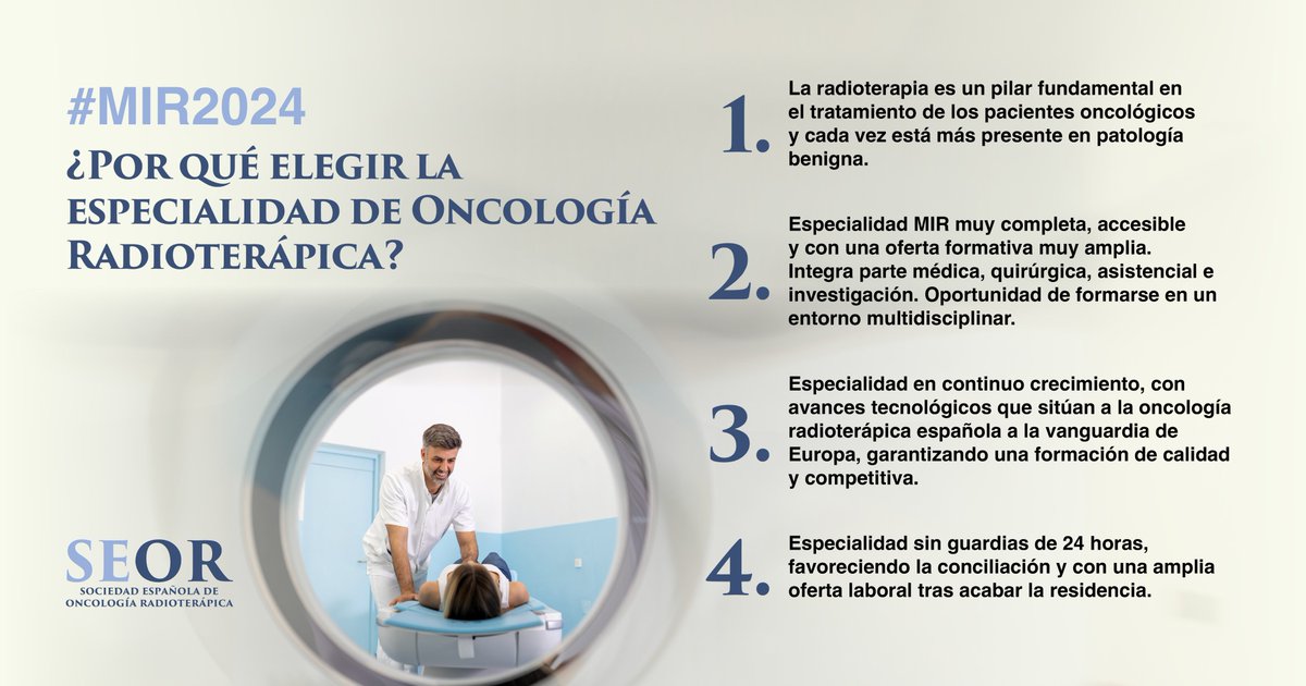 ¿Por qué elegir la especialidad de Oncología Radioterápica? #MIR2024 #MIR24