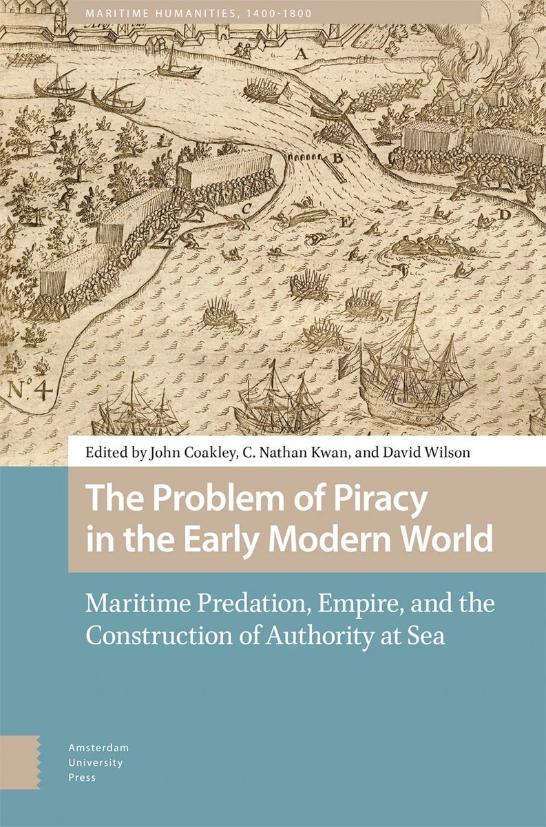 7 days until publication of this beauty! Out from @AmsterdamUPress on 22/4/2024 by @davidwilsonhist @CNathan_Kwan & John Coakley aup.nl/en/book/978946… Available to preorder now 🏴‍☠️🏴‍☠️🏴‍☠️