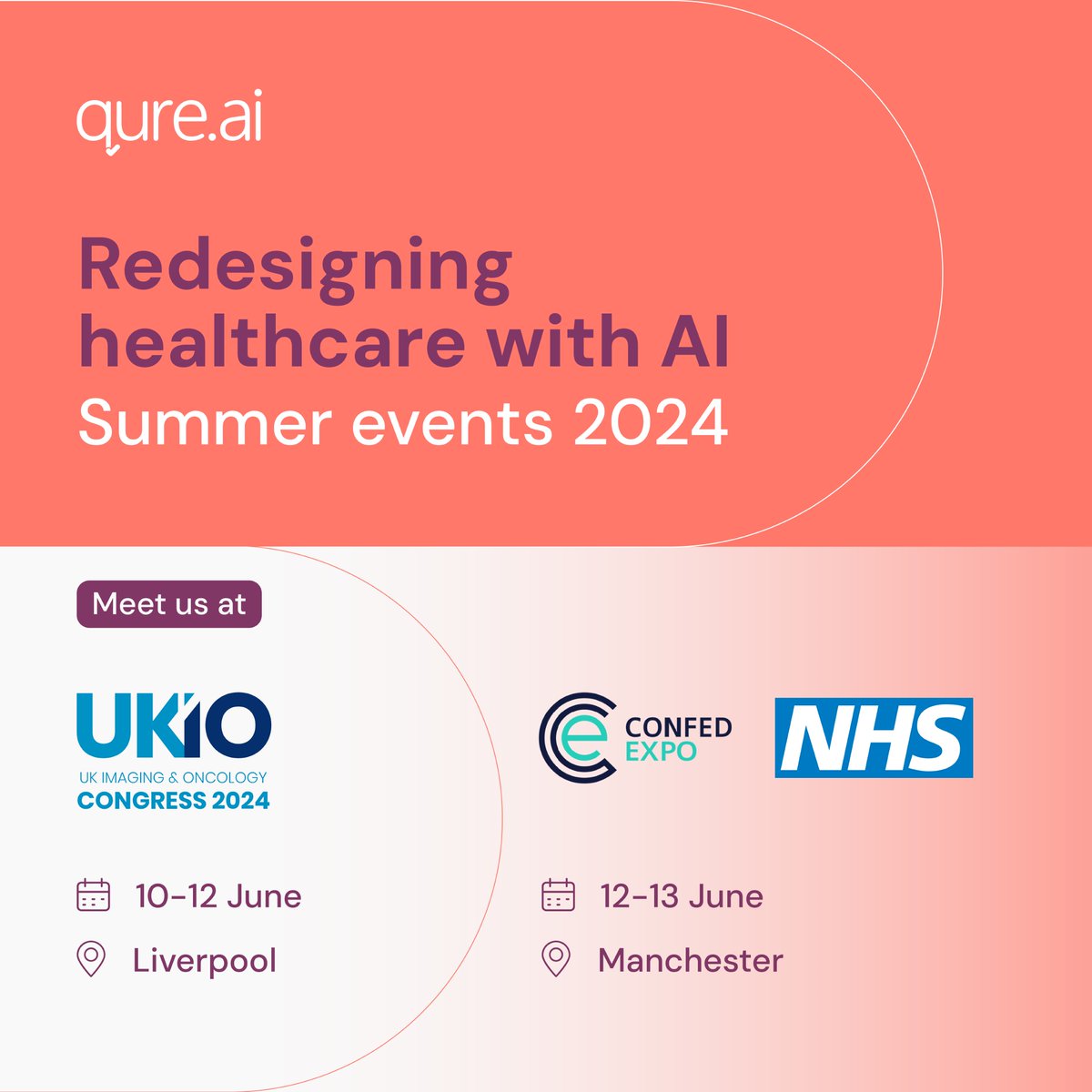 Let the summer of ‘activating AI’ begin! 🌞

👉 Meet with us to chat #medicalimaging AI with chai at 𝗨𝗞𝗜𝗢 𝟮𝟬𝟮𝟰 𝗶𝗻 𝗟𝗶𝘃𝗲𝗿𝗽𝗼𝗼𝗹 𝟭𝟬-𝟭𝟮 𝗝𝘂𝗻𝗲 at Stand B8/9

👉 Explore #diagnosticimaging AI at NHSC Conf, June 12-13, Stand D5a

#AIinHealthcare
#MedicalAI