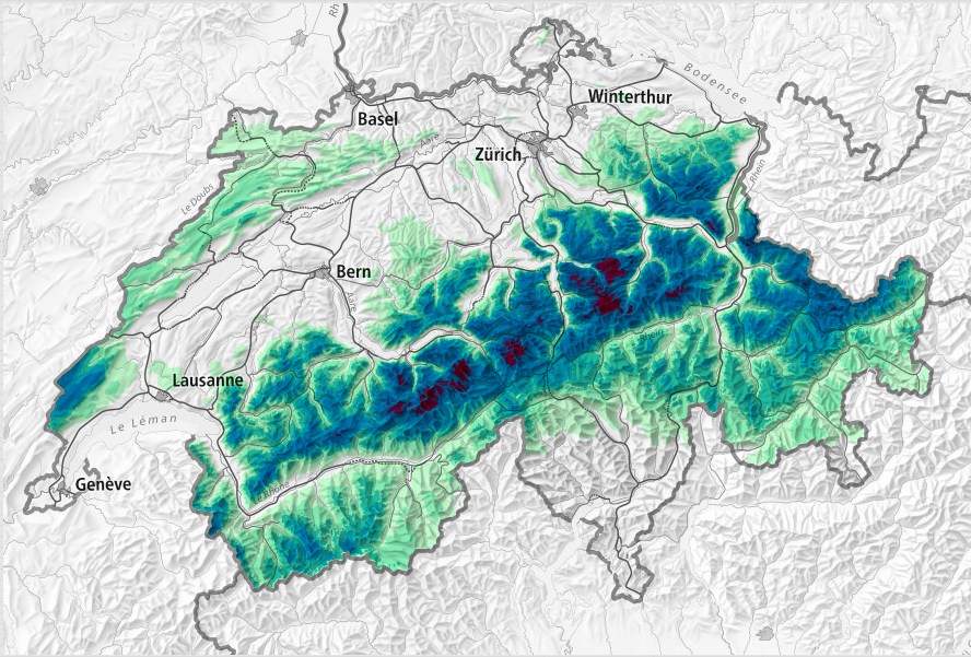 Winter ist coming (back).🏔❄️🥶 In den nächsten 72 Stunden gibt's in diesen Regionen #Neuschnee. Oberhalb von 1000 bis 1500 m werden gemäss Meteo Schweiz 30 bis 50 cm erwartet.

#Bergwelt #Schweiz #Alpen