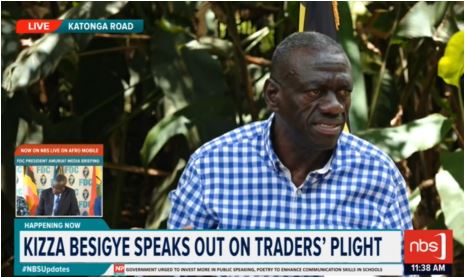 Dr. @kizzabesigye1: Cotton collapsed. There is no more cotton. Another problem traders have is that the government said they were protecting local manufacturers. #NBSUpdates For those in textiles, they were told that they could not import textiles in a bid to protect the