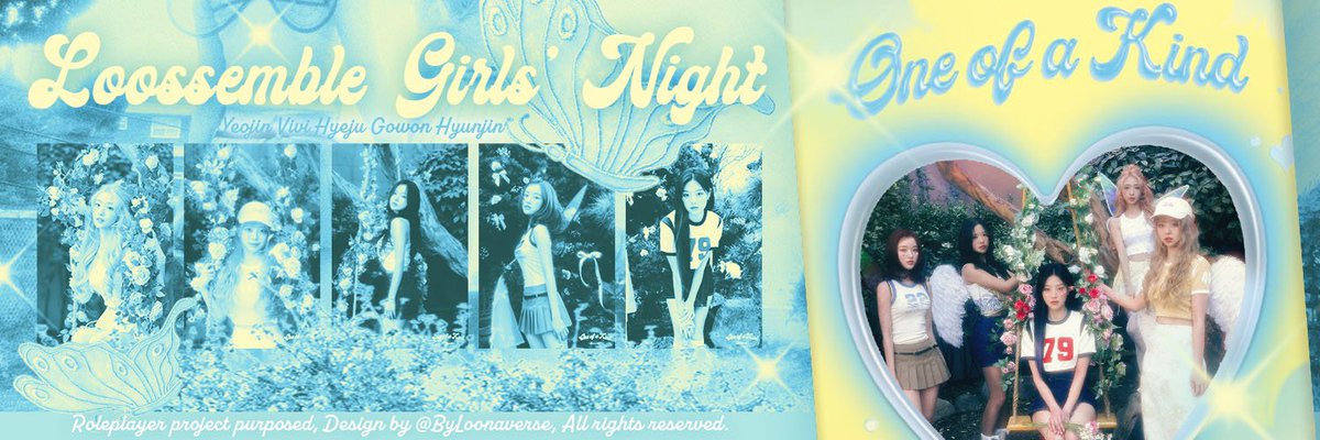 ⠀
𑁍  ִ⠀⠀ֵ⠀let’s participate by celebrating the day when the fairies, l‌o‌o‌s‌s‌e‌m‌b‌l‌e‌ are back to conquering the world with the exclusive twibbon   ׁ   𝅄   𐔌  grab yours, and let’s twinkle with the fairies    ꫂৎ

꒰‌  𐙚  ‌꒱  bingkai.in/girlsnight
⠀