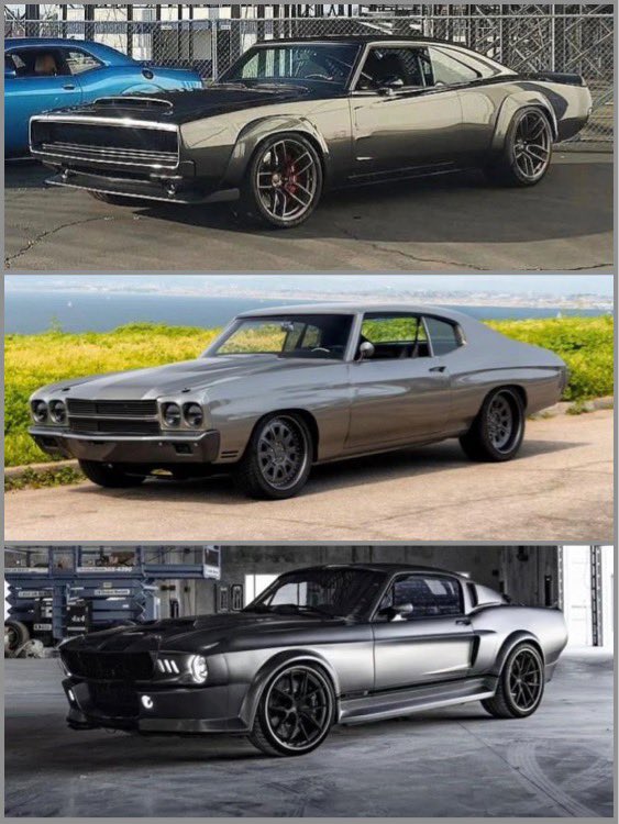 Charger , Chevelle or Mustang ?