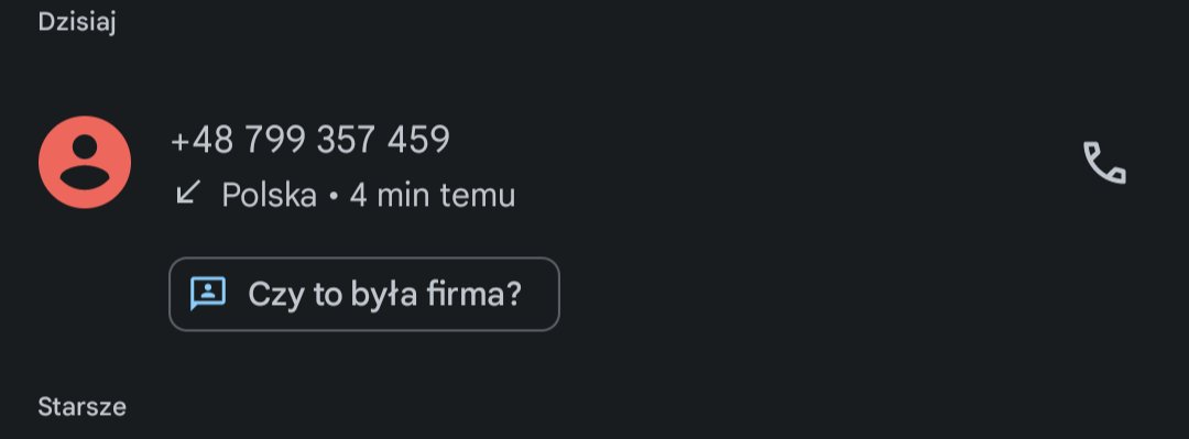 W ramach przestrogi, wierzę w siłę Twittera. 
Pani zadzwoniła, że ponoć ubiegałam się o kredyt w frankach szwajcarskich. Nic takiego nie miało miejsca. Pani chciała jeszcze wyłudzić moje dane na "ubezpieczenie" tego kredytu. 
Uważajcie, proszę