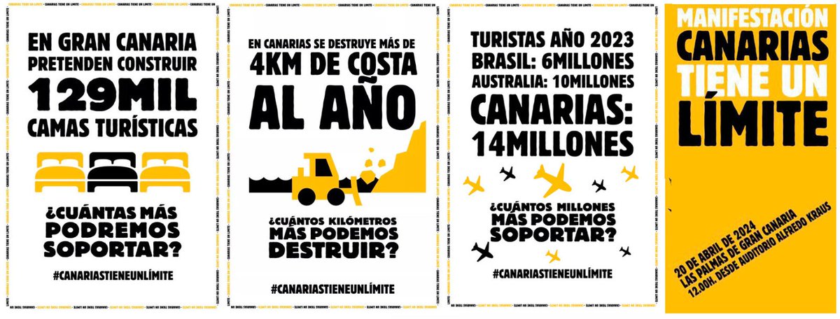 MargalidaMaria's tweet photo. #Canariasseagota #Balearstambé. Preparen una mobilització història pel 20 d'abril a 6 illes de l'arxipèlag.  #NoPodemMes Estan movent cel i terra, vaga de fam, mobilitzacions, peticions públiques. Sumau-vos-hi! https://t.co/ytmPRN4MSR