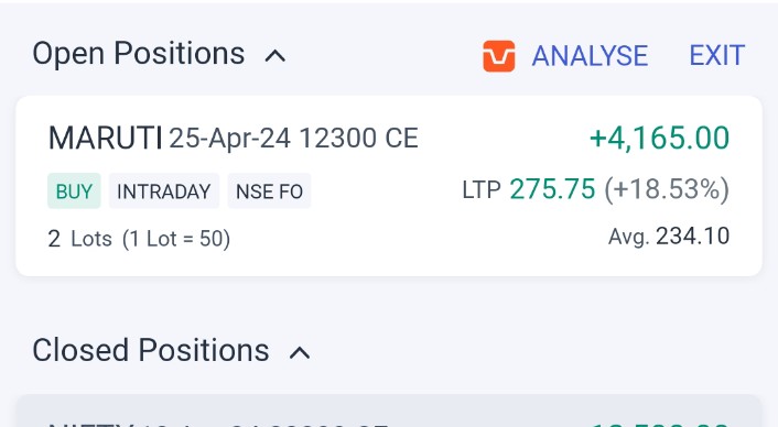 akashflute's tweet photo. @POOJADWIVEDI26 Carrying maruti as per your recommendation

Amazing move... Excellent research https://t.co/vMJQADrJBk