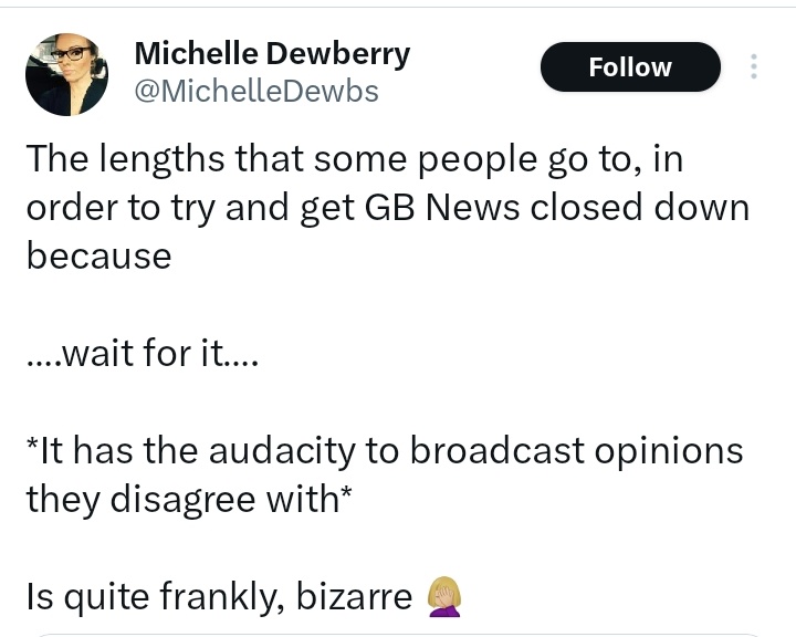 You work for channel that promotes hate and lies. You even dressed up as a cat on the back of some made up story. I also saw your channel appeared to be running a poll on whether is was OK to spike drinks. We really don't need this rubbish. #Gbnews